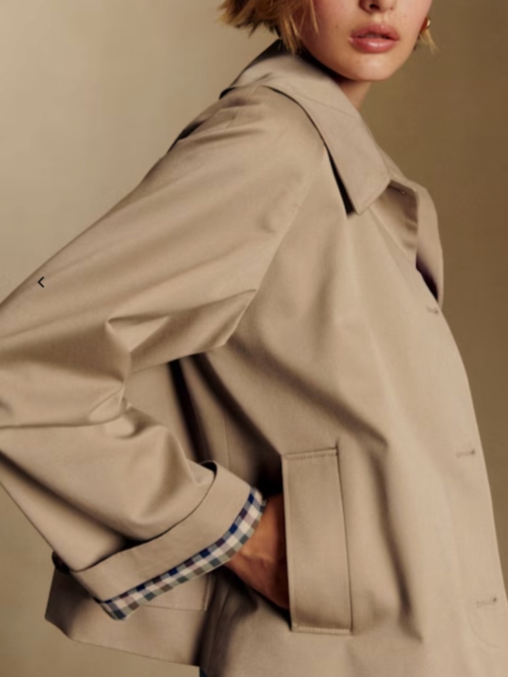 Sezane | Jacket | Bobby Jacket | Light Beige - Picture 4 of 10